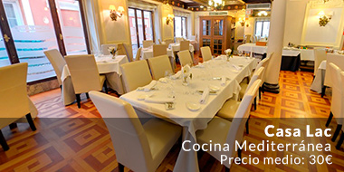 Restaurante Casa Lac Zaragoza